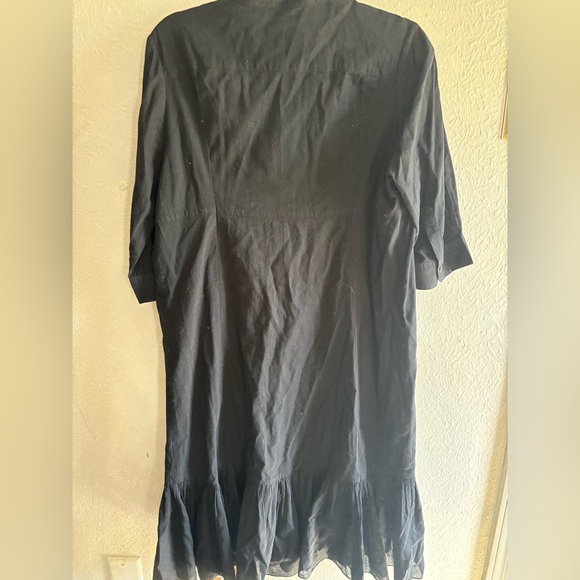 Morgan Le Fay Black Midi Dress size M - Picture 8 of 8